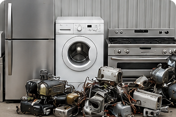 Appareils et pièces à recycler
